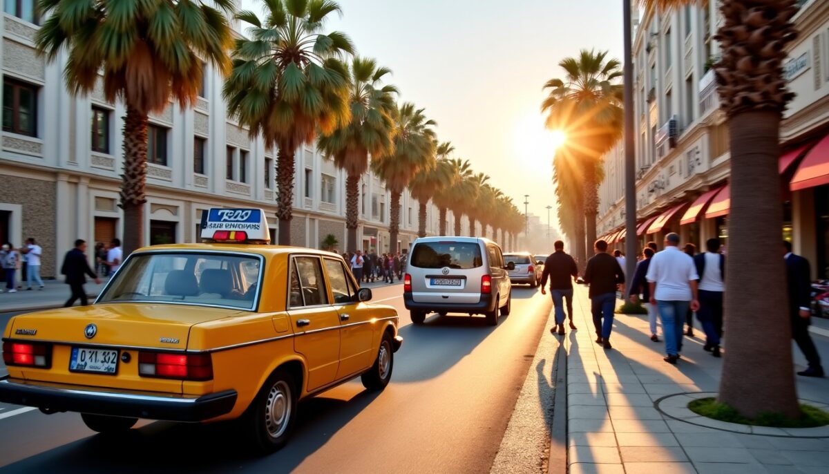 Voyager en Tunisie : choisir entre taxi, louage ou location de voiture pour vos déplacements