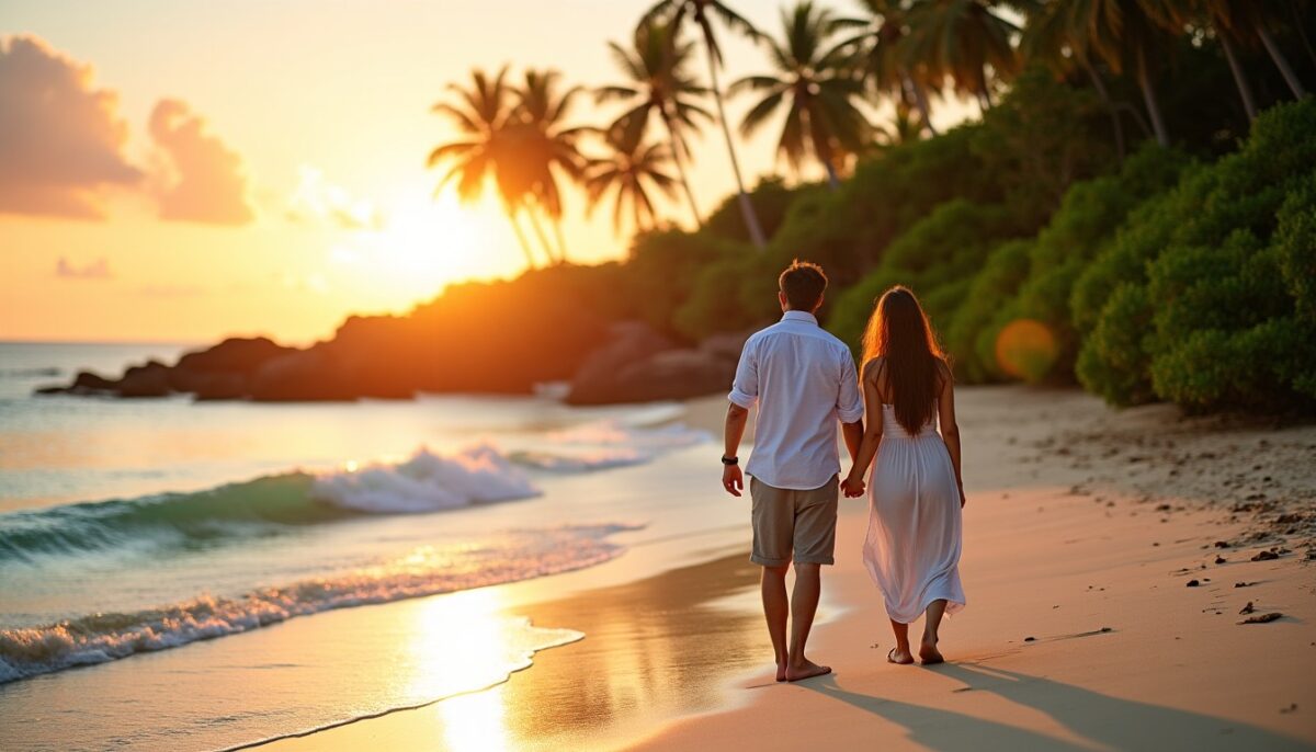 Escapade romantique au Sri Lanka : plages paradisiaques, nature sauvage et moments complices à deux Escapade romantique au Sri Lanka : plages paradisiaques, nature sauvage et moments complices à deux
